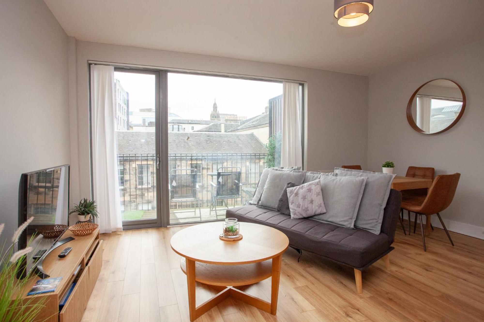 1 Bedroom Flat In The Heart Of Merchant City Glasgow Ngoại thất bức ảnh